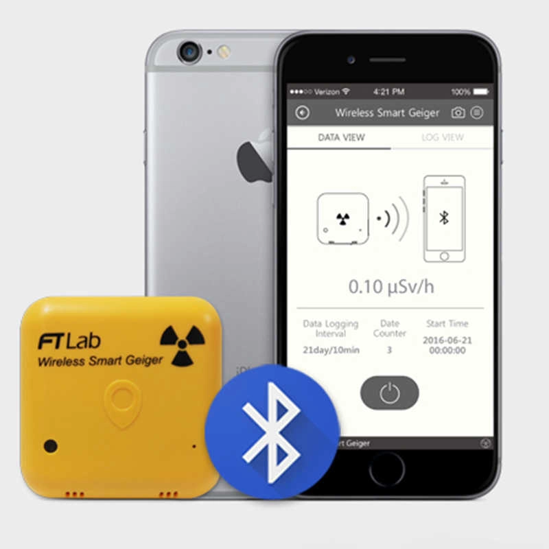LICZNIK GEIGERA PROMIENIOWANIE X-WIFI WIRELESS CE  