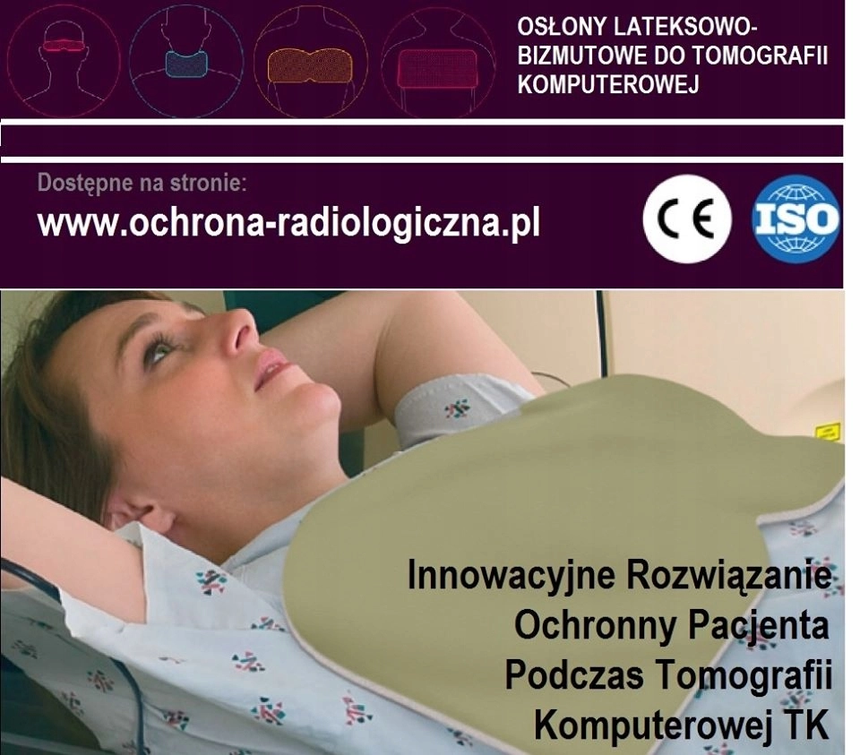 Osłona TK piersi  do tomografii komputerowej piersi