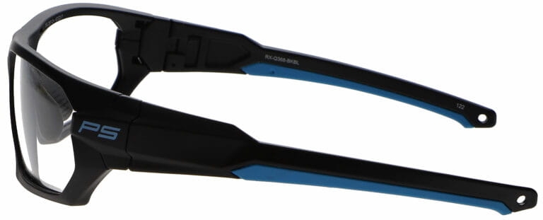 Medical-Prescription-Safety-Glasses-RX-Q368-Black-Blue-Frame-Clear-Lenses-Left-Angle-768x311.jpg