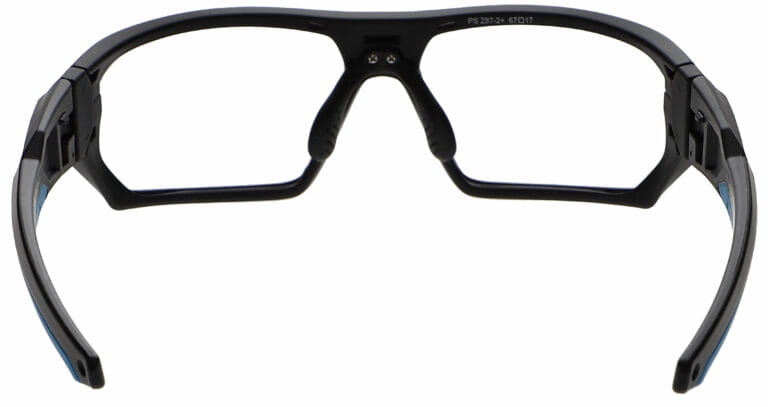Medical-Prescription-Safety-Glasses-RX-Q368-Black-Blue-Frame-Clear-Lenses-Rear-Angle-768x407.jpg