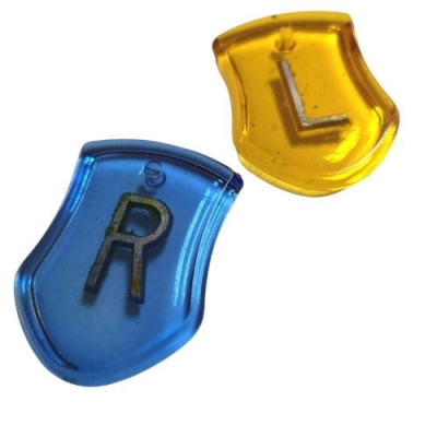 Znaczniki rentgenowskie -markery rentgenowskie- ołowiane literki do oznaczeń zdjęc rtg