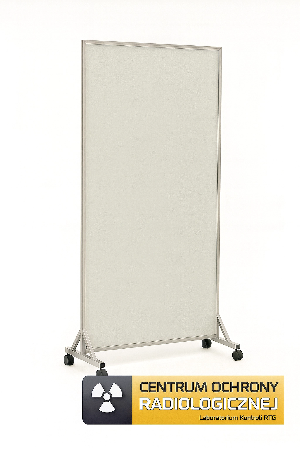 Parawan ochronny do RTG ołowiany 0.50mmPb 100x200cm 